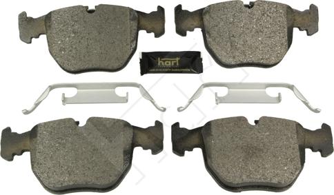 Hart 248 945 - Тормозные колодки, дисковые, комплект autosila-amz.com