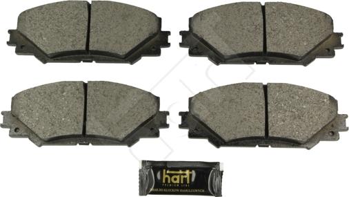 Hart 248 960 - Тормозные колодки, дисковые, комплект autosila-amz.com