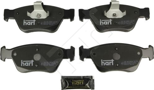 Hart 248 908 - Тормозные колодки, дисковые, комплект autosila-amz.com