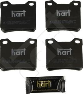 Hart 248 918 - Тормозные колодки, дисковые, комплект autosila-amz.com