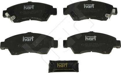 Hart 248 935 - Тормозные колодки, дисковые, комплект autosila-amz.com