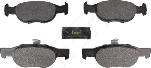 Hart 248 932 - Тормозные колодки, дисковые, комплект autosila-amz.com