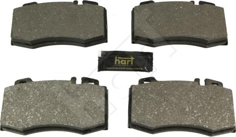 Hart 248 937 - Тормозные колодки, дисковые, комплект autosila-amz.com