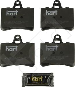 Hart 248 925 - Тормозные колодки, дисковые, комплект autosila-amz.com