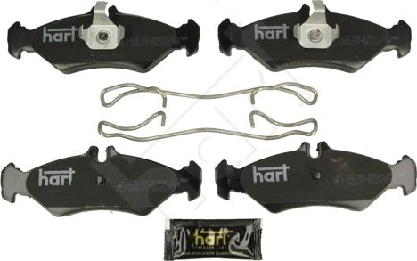 Hart 248 920 - Тормозные колодки, дисковые, комплект autosila-amz.com