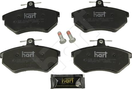 Hart 248 871 - Тормозные колодки, дисковые, комплект autosila-amz.com