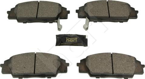 Hart 256 513 - Тормозные колодки, дисковые, комплект autosila-amz.com