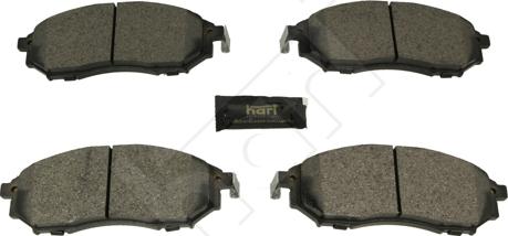 Hart 260 760 - Тормозные колодки, дисковые, комплект autosila-amz.com