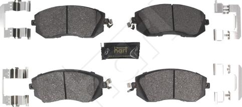 Hart 261 806 - Тормозные колодки, дисковые, комплект autosila-amz.com