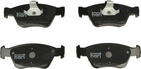 Hart 215 935 - Тормозные колодки, дисковые, комплект autosila-amz.com