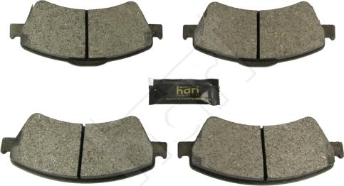 Hart 211 815 - Тормозные колодки, дисковые, комплект autosila-amz.com