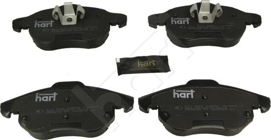 Hart 211 820 - Тормозные колодки, дисковые, комплект autosila-amz.com