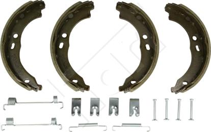 Hart 224 107 - Комплект тормозов, ручник, парковка autosila-amz.com