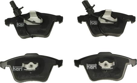 Hart 226 059 - Тормозные колодки, дисковые, комплект autosila-amz.com