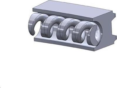 Hastings Piston Ring 2D7343 - Кольца ДВС поршневые (к-т на 1 поршень) autosila-amz.com