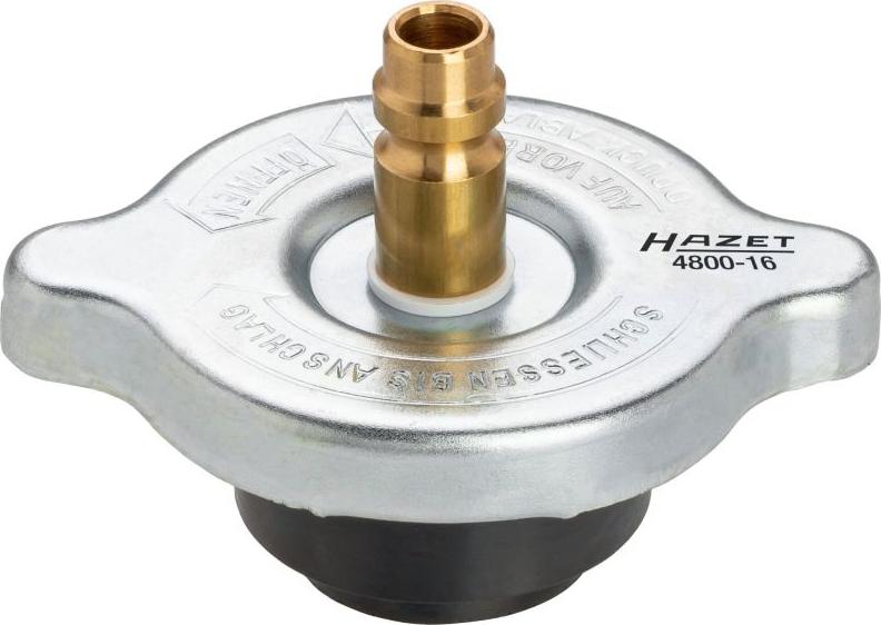 HAZET 4800-16 - Адаптер, компл. проверки систю охлаждения autosila-amz.com