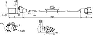 HC-Cargo 150717 - Датчик импульсов, коленвал autosila-amz.com