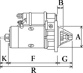 HC-Cargo 111730 - Стартер autosila-amz.com