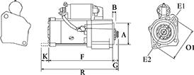 HC-Cargo 115889 - Стартер autosila-amz.com