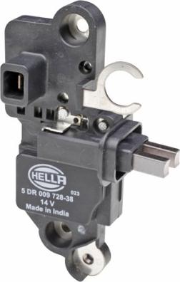 HELLA 5DR 009 728-381 - Регулятор напряжения, генератор autosila-amz.com