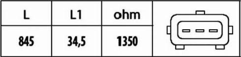 HELLA 6PU 009 146-471 - Датчик импульсов, коленвал autosila-amz.com