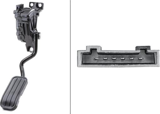 HELLA 6PV 007 770-711 - Датчик, положение педали акселератора autosila-amz.com