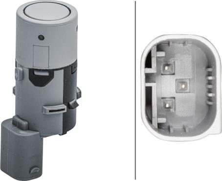 HELLA 6PX 358 141-661 - Датчик, система помощи при парковке autosila-amz.com