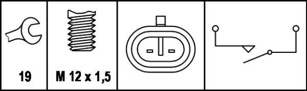 HELLA 6ZF 007 671-001 - Датчик заднего хода autosila-amz.com