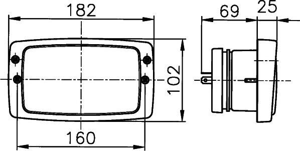 HELLA 1AB 006 213-011 - лампа накаливания! 24V P21/5W BAY15d задние габариты и стоп-сигнал\ MAN, MB, Volvo autosila-amz.com