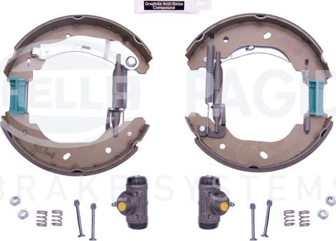 HELLA 8DB 355 005-081 - Комплект тормозных колодок FORD AUSTRALIA TRANSIT van (VM) / FORD TRANSIT Bus, TRANSIT Bus (FD_ _, FB_ _, FS_ _, FZ_ _, FC_ _), autosila-amz.com