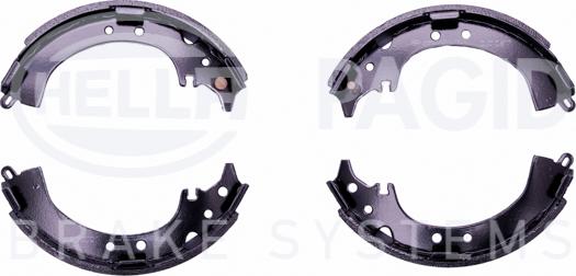 HELLA 8DB 355 001-671 - Колодки тормозные TOYOTA RAV 4 I (SXA1_), RAV 4 I Cabrio (SXA1_) autosila-amz.com