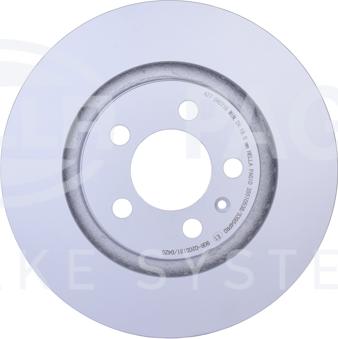 HELLA 8DD 355 105-381 - Тормозной диск autosila-amz.com