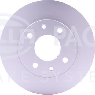 HELLA 8DD 355 101-801 - Диск тормозной CITRO?N AX (ZA-_), CITRO?N SAXO (S0, S1), CITRO?N XSARA (N1), CITRO?N XSARA Break (N2 CITROEN AX (ZA-_), SAXO (S0 autosila-amz.com