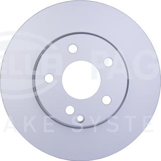 HELLA 8DD 355 108-781 - Тормозной диск autosila-amz.com