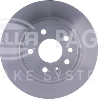 HELLA 8DD 355 107-001 - Тормозной диск autosila-amz.com