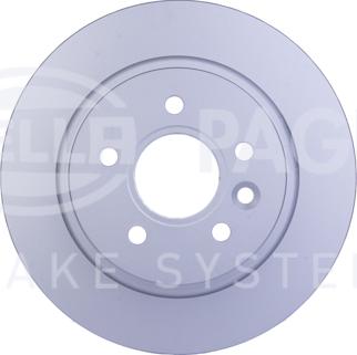 HELLA 8DD 355 119-501 - Тормозной диск autosila-amz.com