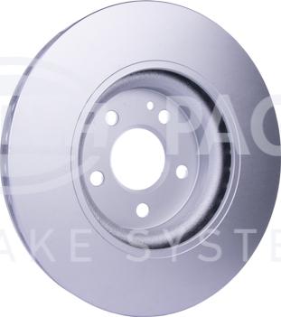 HELLA 8DD 355 119-701 - Тормозной диск с покрытием PRO MERCEDES-BENZ A-CLASS (W176), B-CLASS (W246), CLA Coupe (C117) 05/2012 - autosila-amz.com