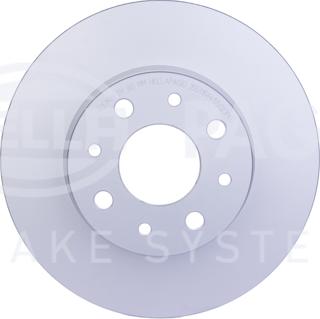 HELLA 8DD 355 116-441 - Тормозной диск autosila-amz.com