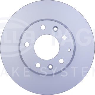 HELLA 8DD 355 110-361 - Тормозной диск autosila-amz.com