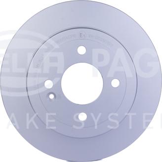 HELLA 8DD 355 118-501 - Тормозной диск autosila-amz.com