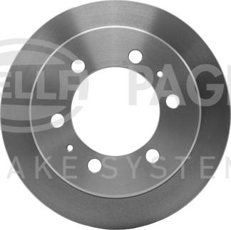 HELLA 8DD 355 112-001 - Тормозной диск autosila-amz.com