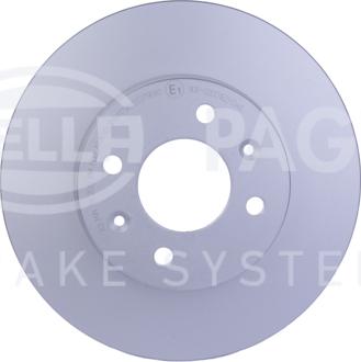 HELLA 8DD 355 117-981 - Тормозной диск autosila-amz.com