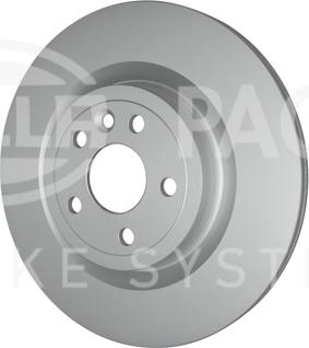 HELLA 8DD 355 132-601 - Тормозной диск autosila-amz.com