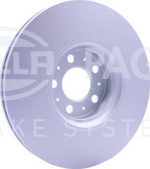 HELLA 8DD 355 125-581 - Тормозной диск autosila-amz.com