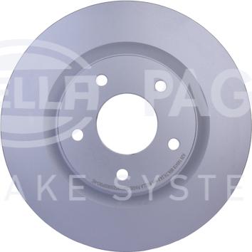 HELLA 8DD 355 125-521 - Тормозной диск High Carbon JUKE (F15); PULSAR Hatchback (C13) autosila-amz.com