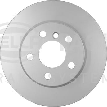 HELLA 8DD 355 123-481 - Тормозной диск autosila-amz.com