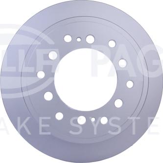 HELLA 8DD 355 122-711 - Тормозной диск autosila-amz.com