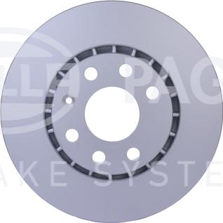 HELLA 8DD 355 127-071 - Тормозной диск autosila-amz.com