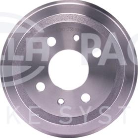 HELLA 8DT 355 301-961 - Тормозной барабан autosila-amz.com