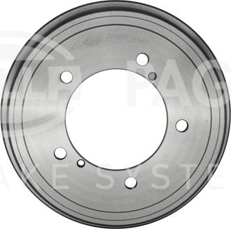 HELLA 8DT 355 303-171 - Тормозной барабан autosila-amz.com